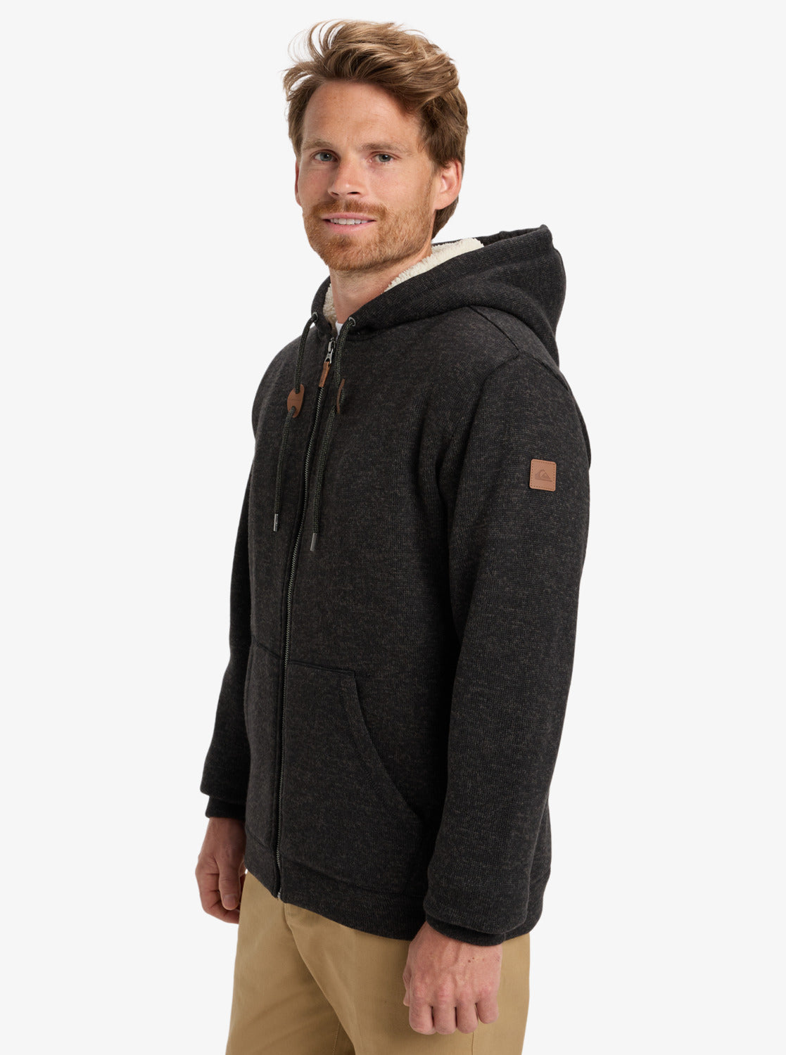 Quiksilver Keller Sherpa Zip Hoodie