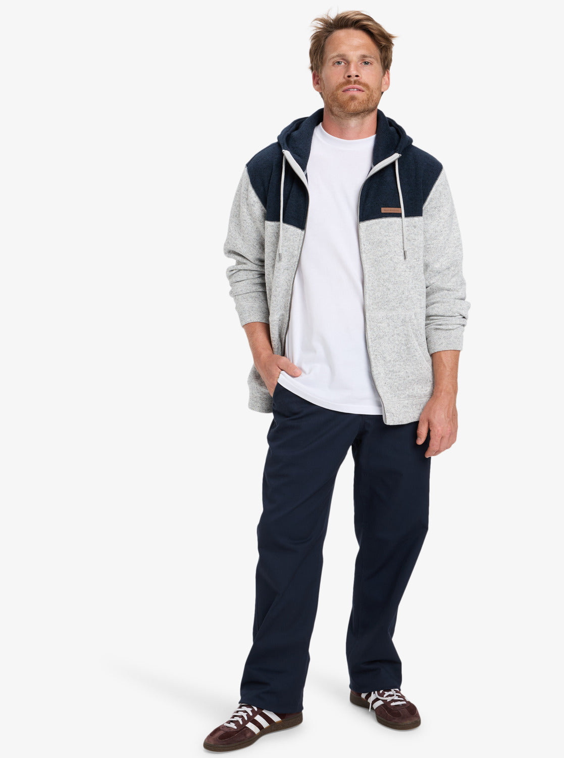 Quiksilver Keller Block Zip Hoodie