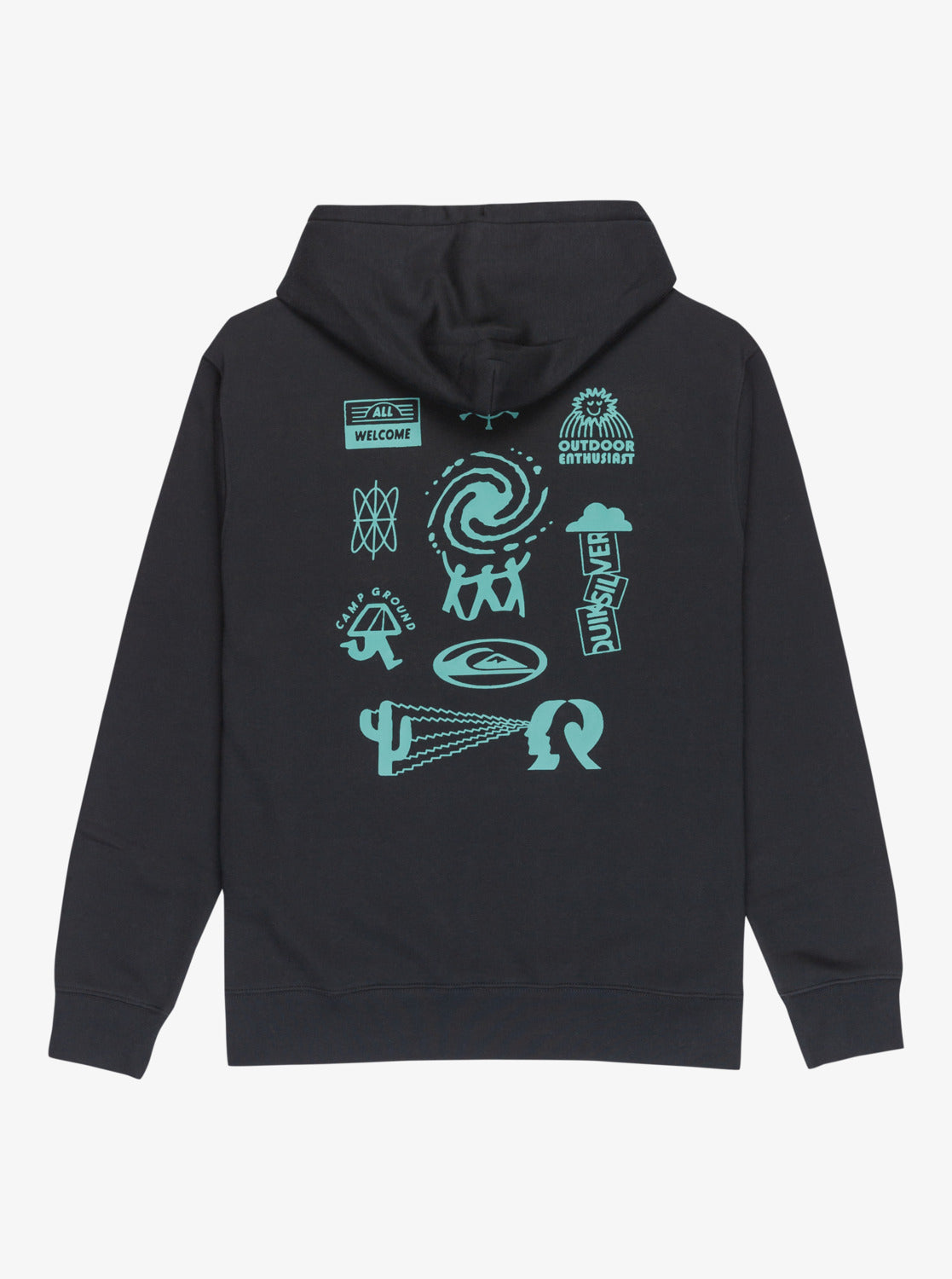 Quiksilver Salt Water Graphic Hoodie