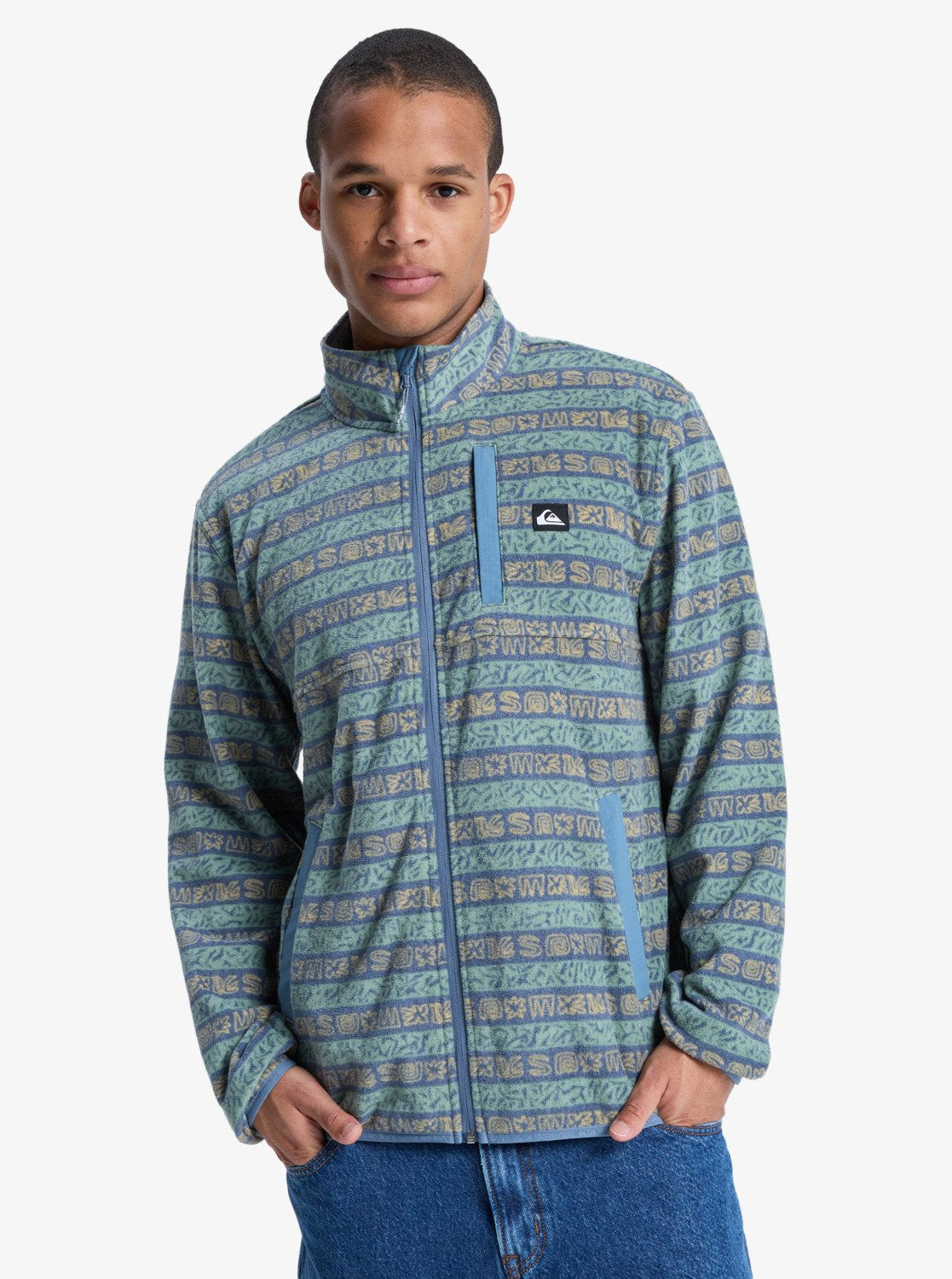 Quiksilver No Destination Zip Fleece