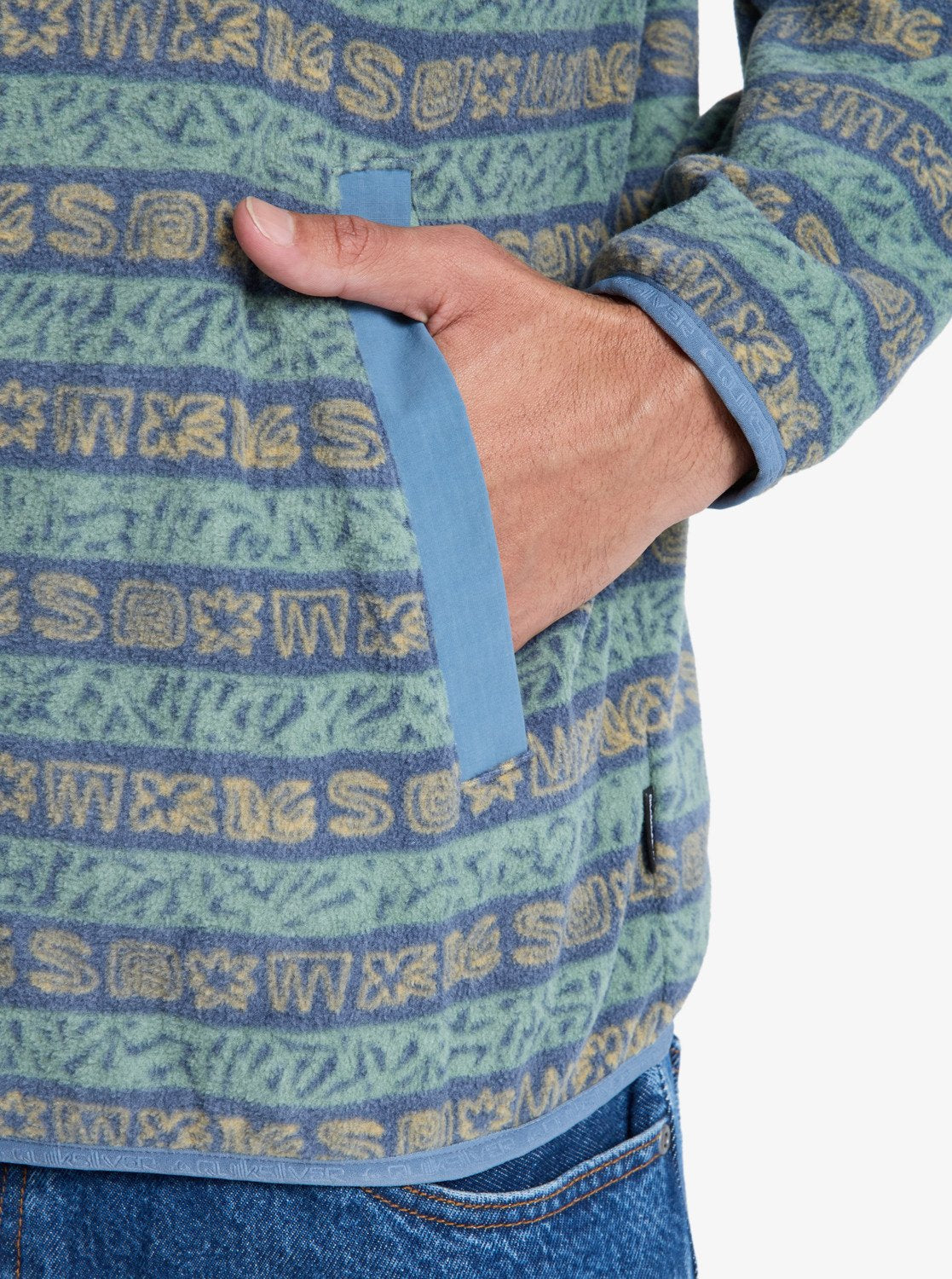 Quiksilver No Destination Zip Fleece