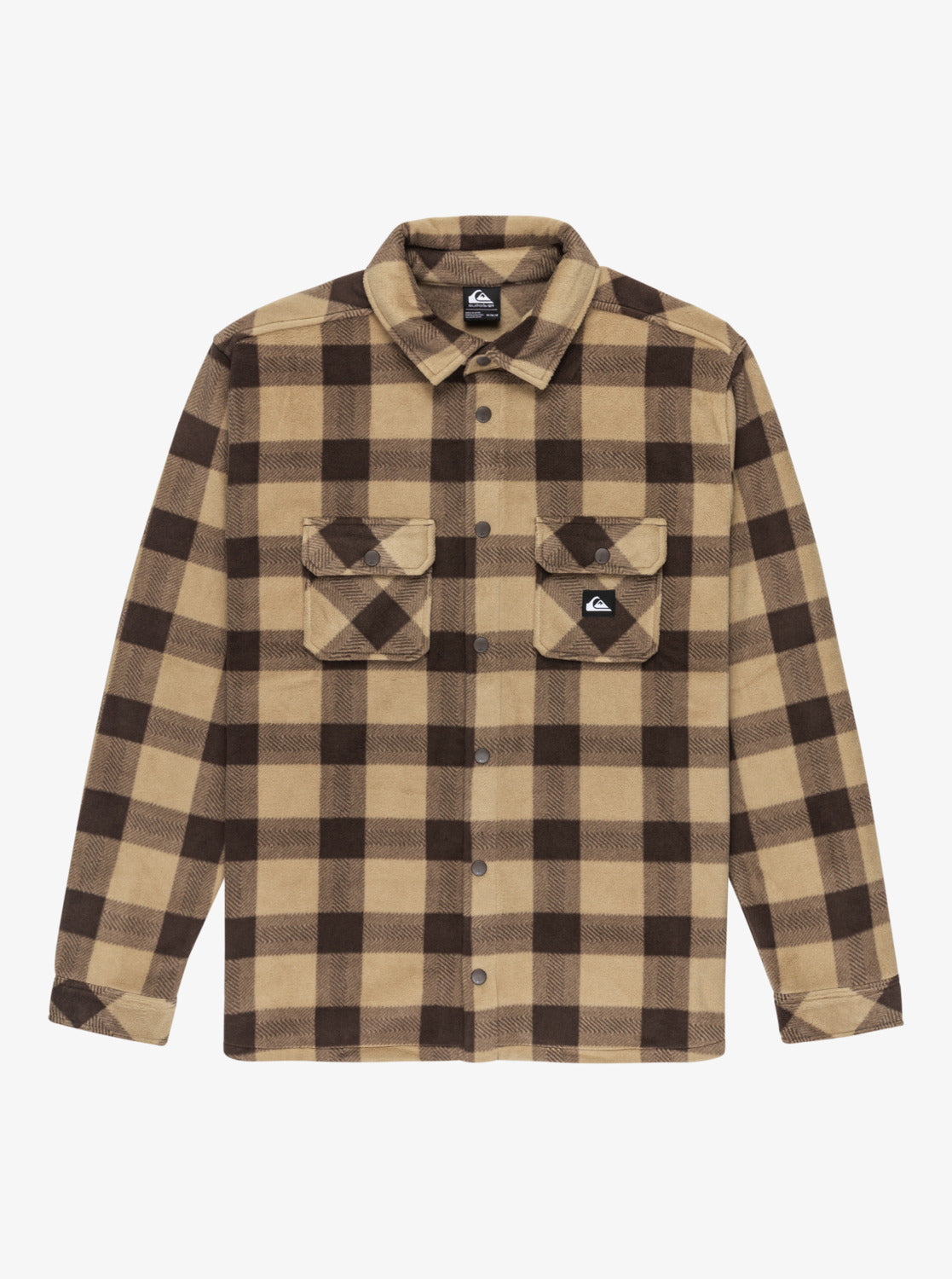 Quiksilver Bering Strait Check Fleece Shirt