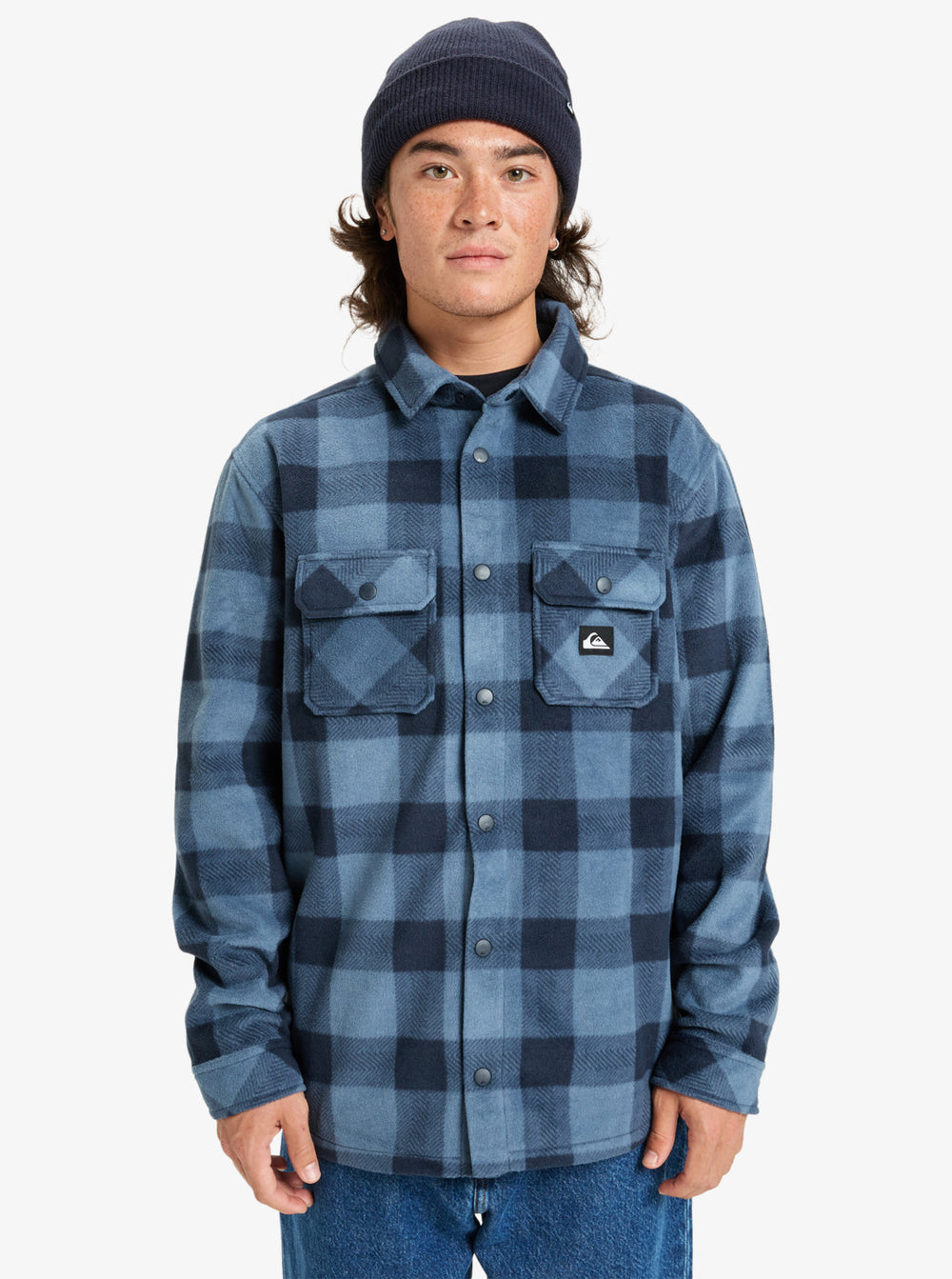 Quiksilver Bering Strait Check Fleece Shirt