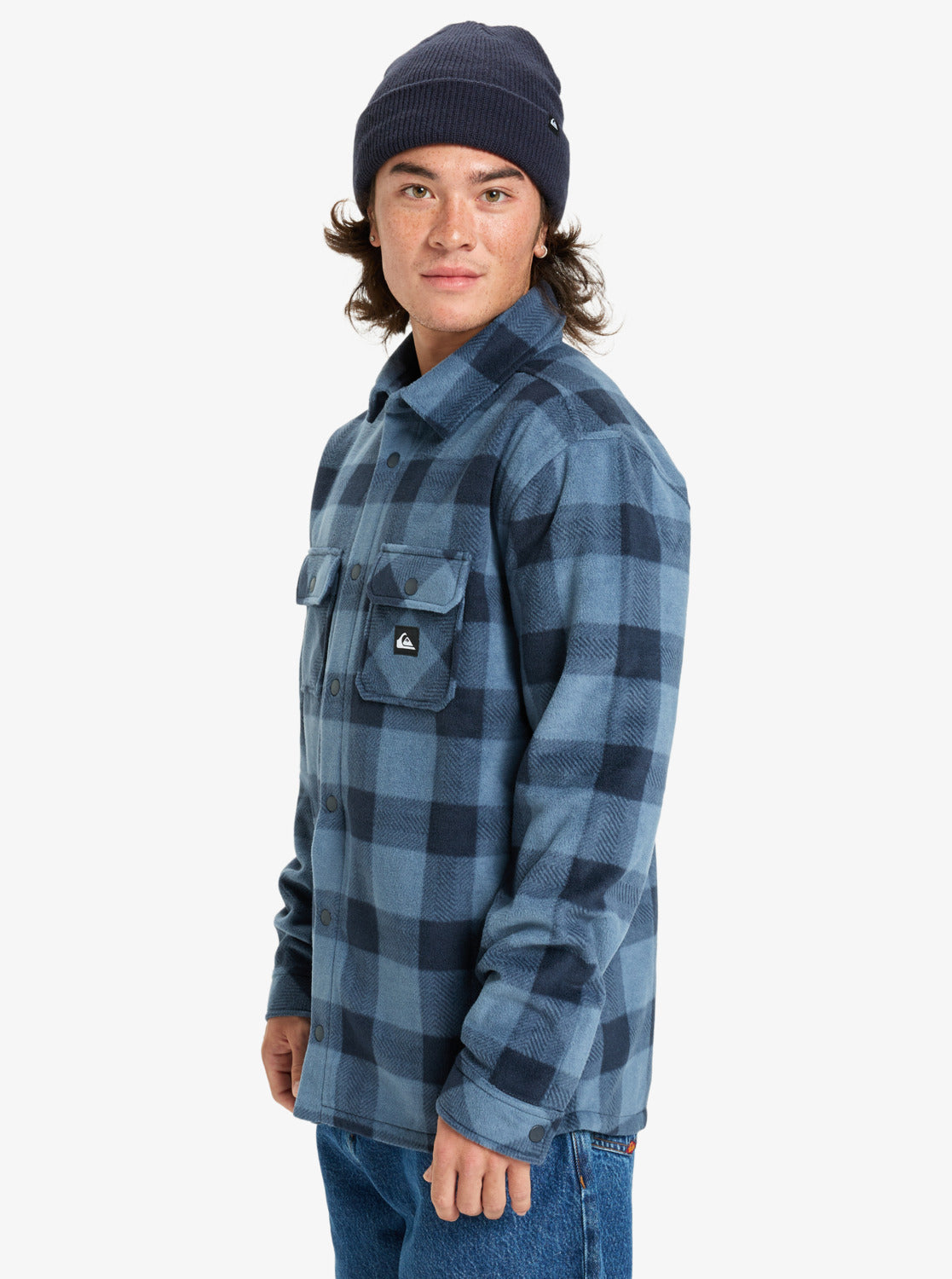 Quiksilver Bering Strait Check Fleece Shirt