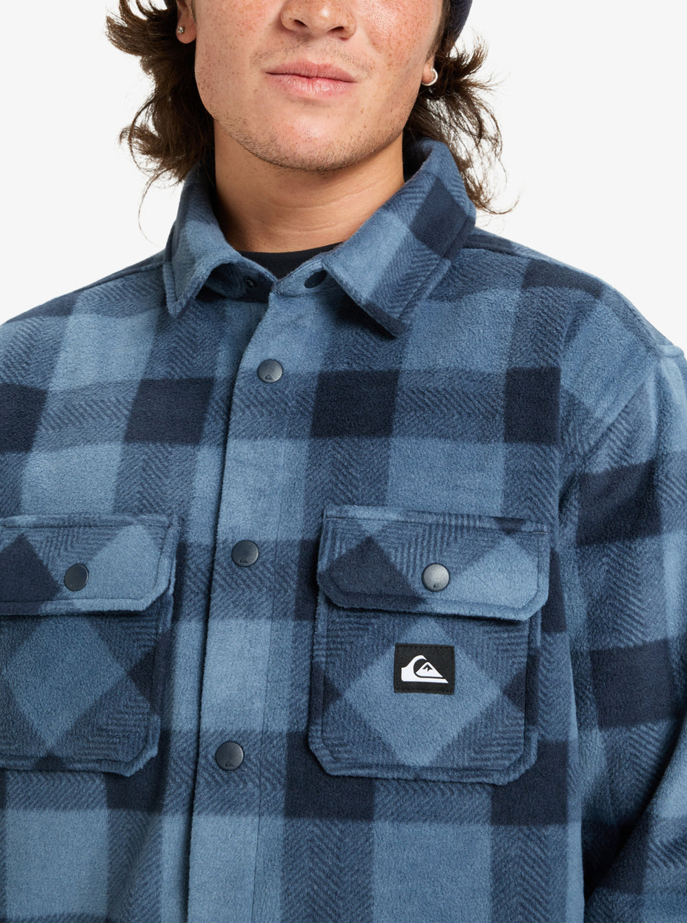 Quiksilver Bering Strait Check Fleece Shirt