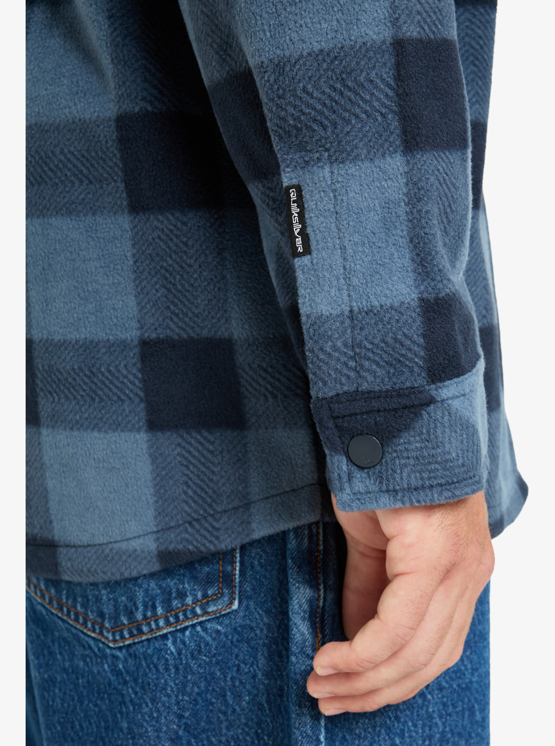 Quiksilver Bering Strait Check Fleece Shirt