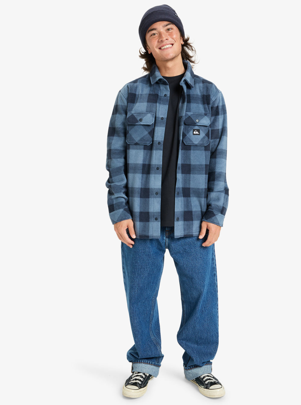Quiksilver Bering Strait Check Fleece Shirt