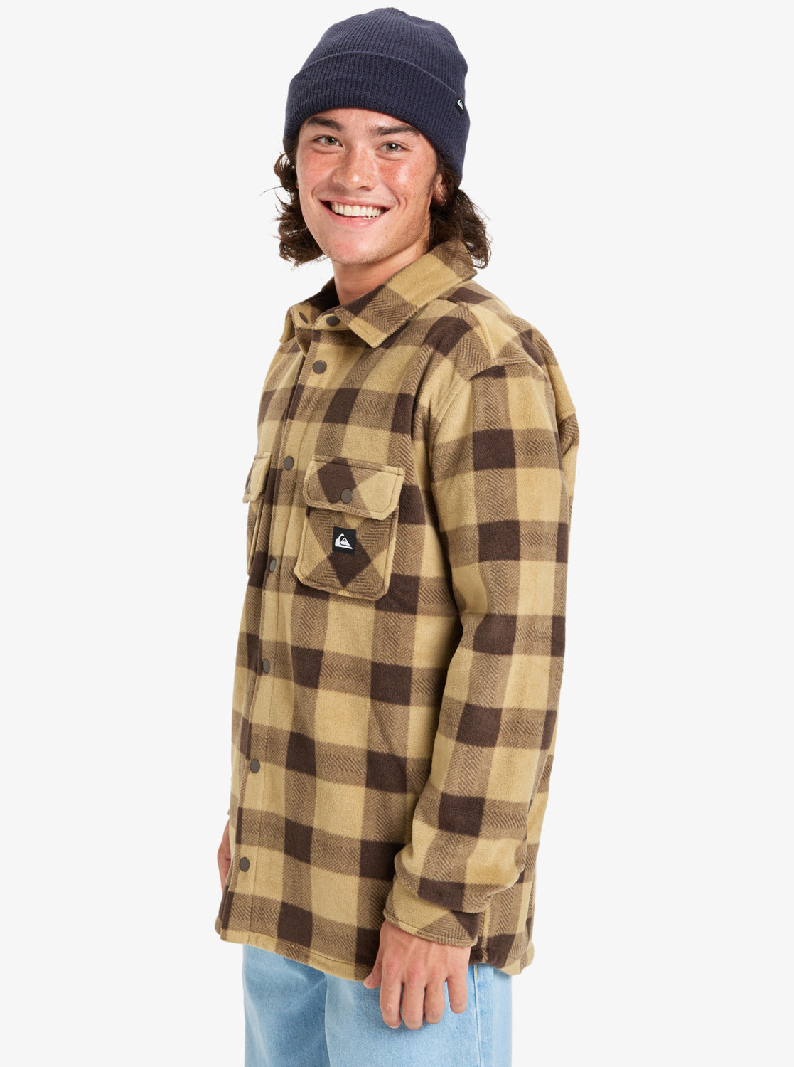 Quiksilver Bering Strait Check Fleece Shirt