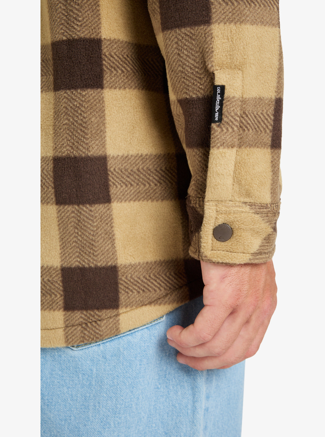 Quiksilver Bering Strait Check Fleece Shirt