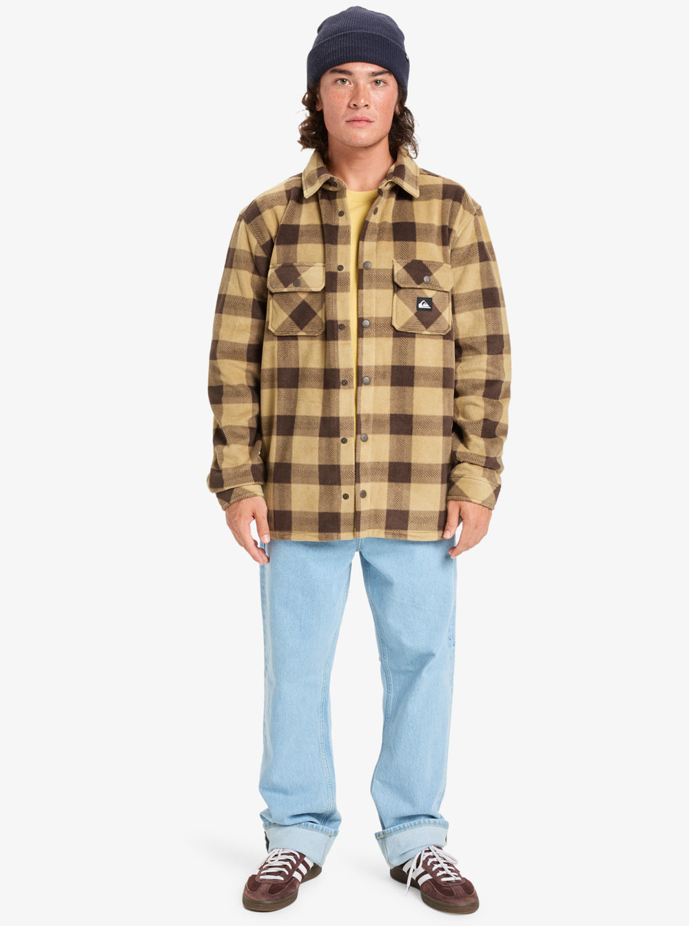 Quiksilver Bering Strait Check Fleece Shirt