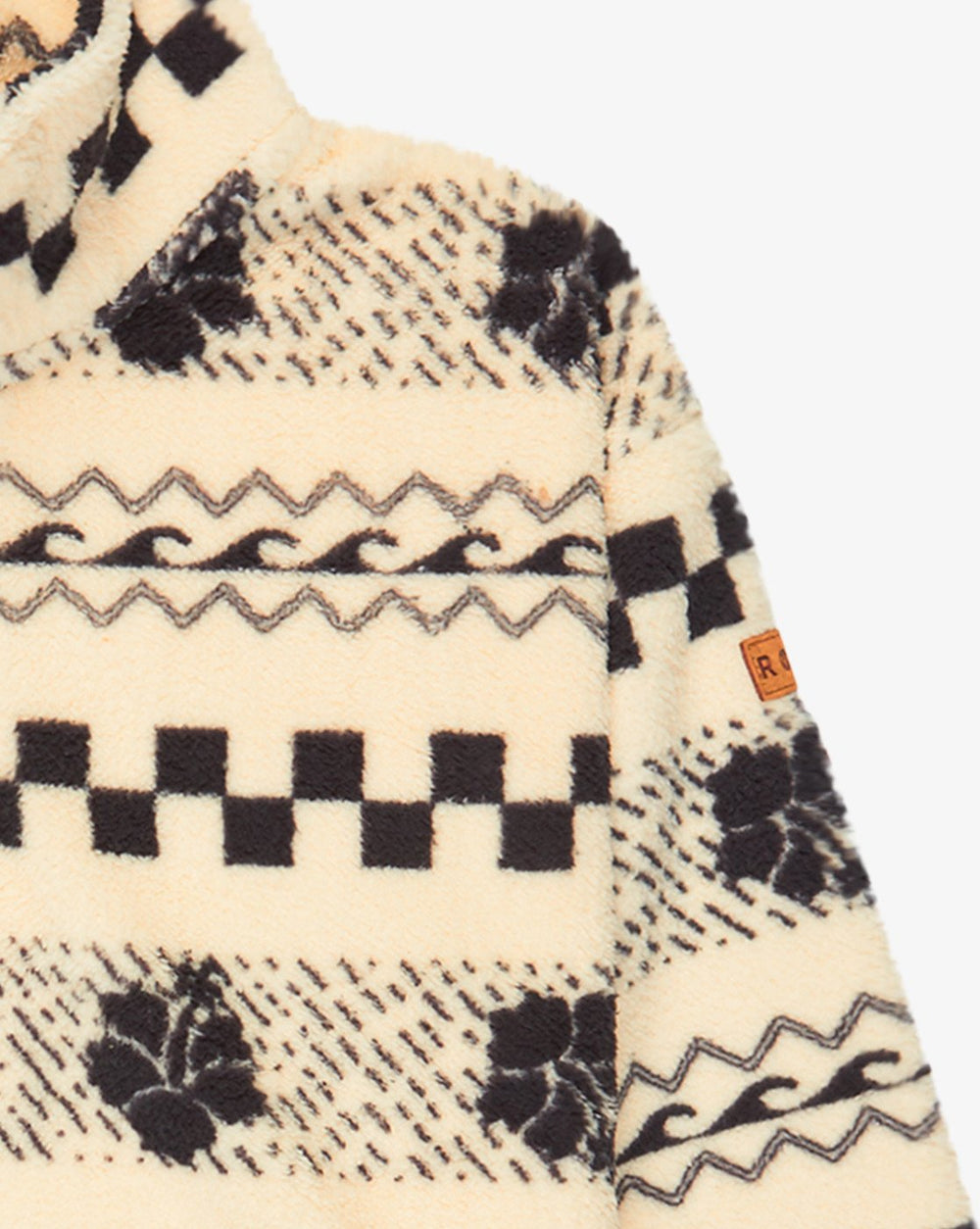 Roxy Girls Calling All My Girls Half Zip Fleece