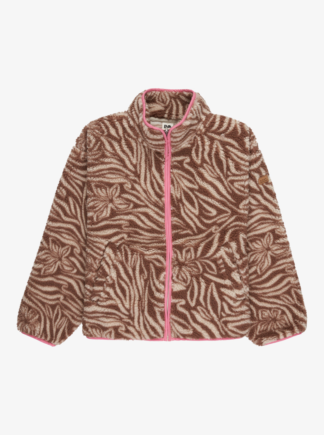 Roxy Girls Like Electricity Zip Fleece