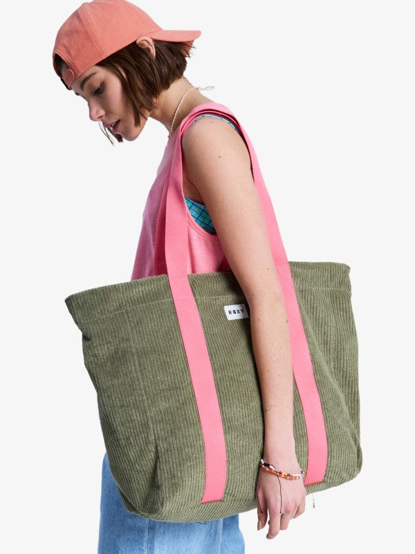 Roxy True Colour Corduroy Tote Bag