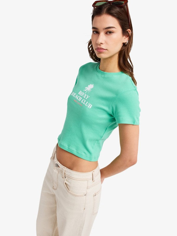 Roxy Beach Love Cropped T-Shirt