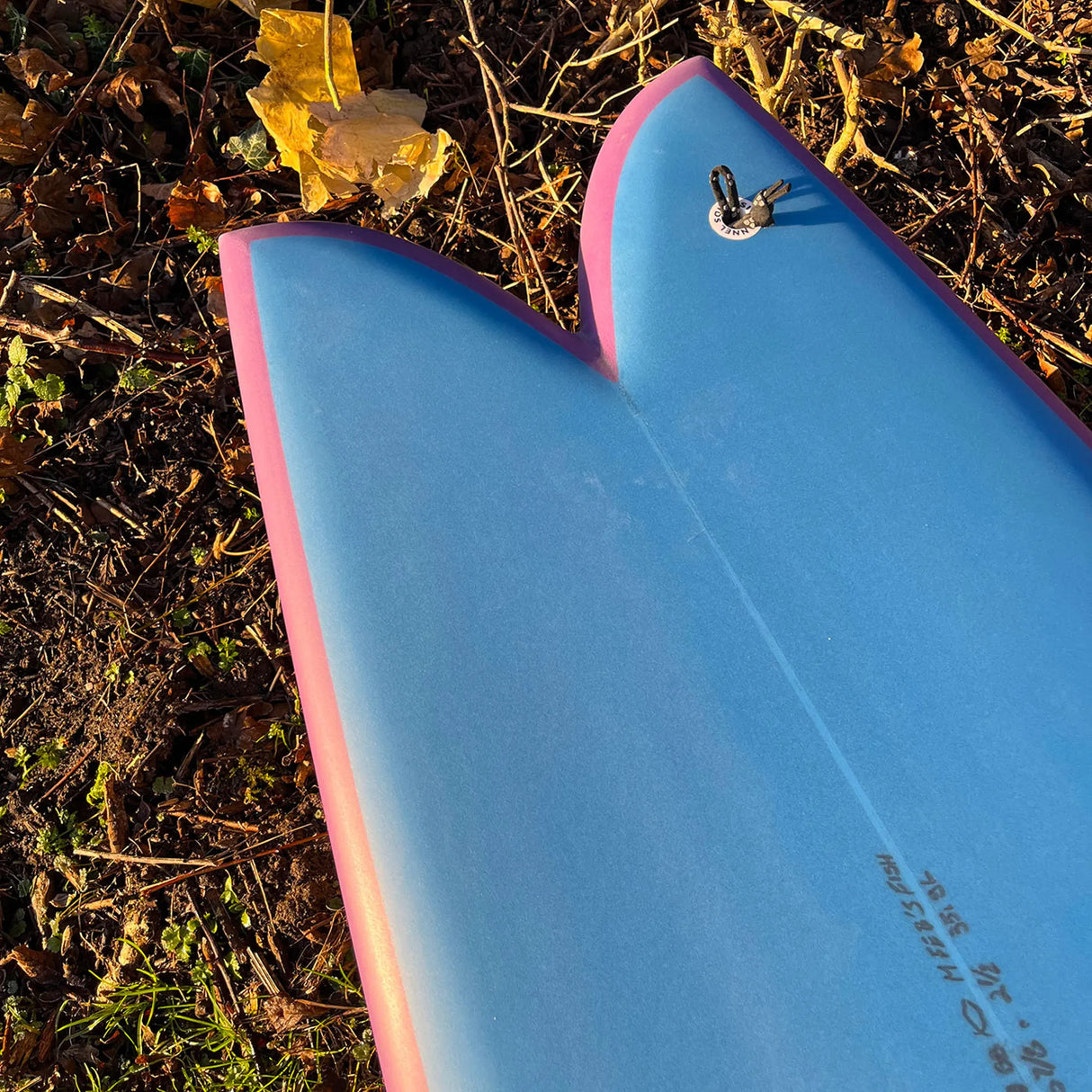 Al Merrick Febs Fish Surfboard Futures - Blue/Purple