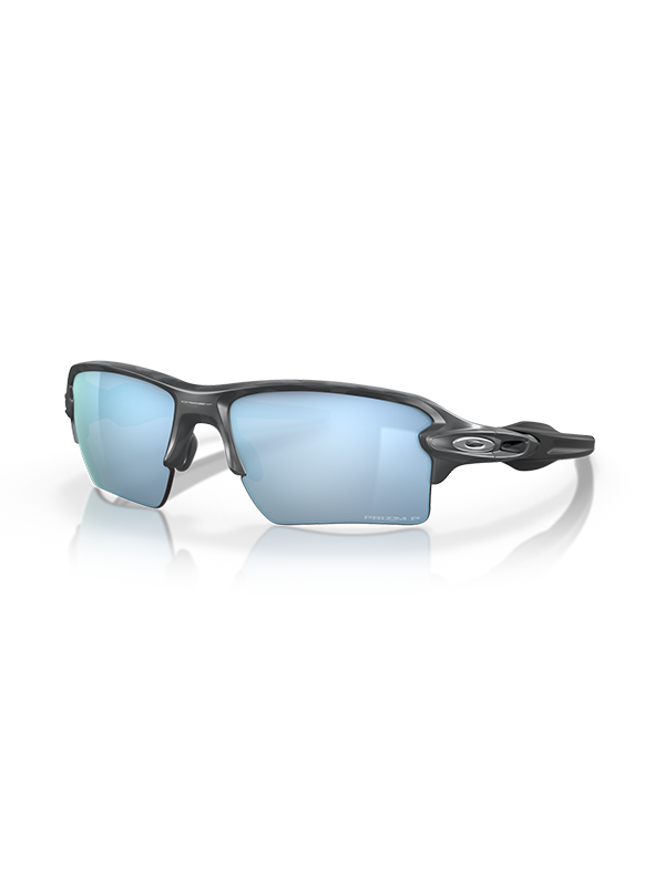 Oakley Flak 2.0 XL - Matte Black Camo Frame with Prizm Deep Water Polarized Lens