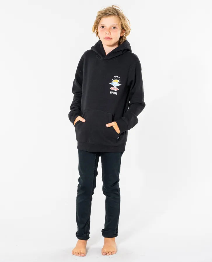 Rip Curl Kids Search Icon Hoodie