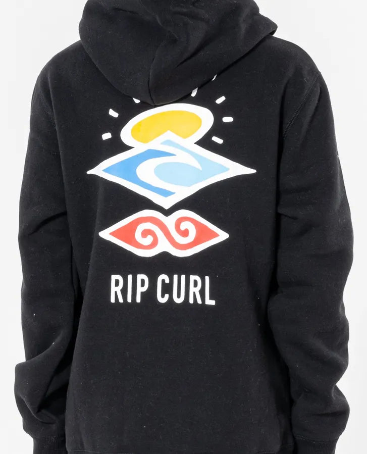 Rip Curl Kids Search Icon Hoodie