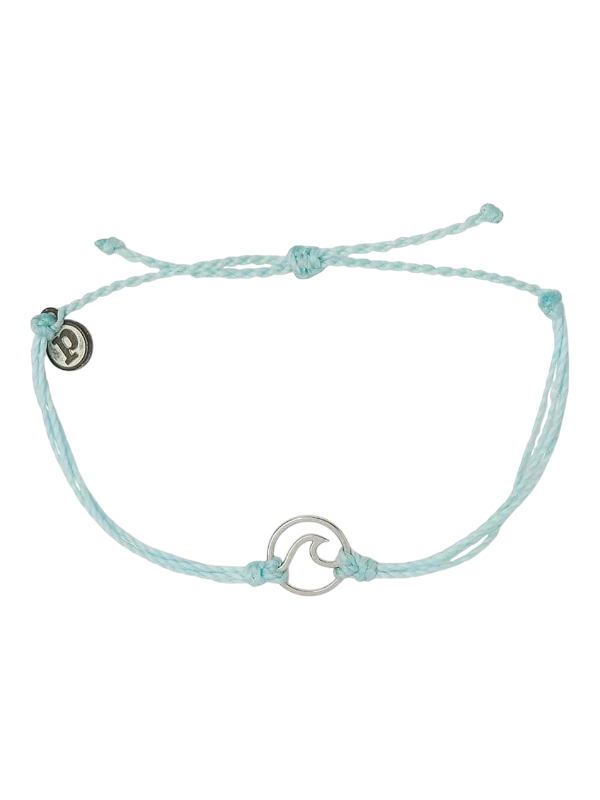 Pura Vida Silver Wave Bracelet