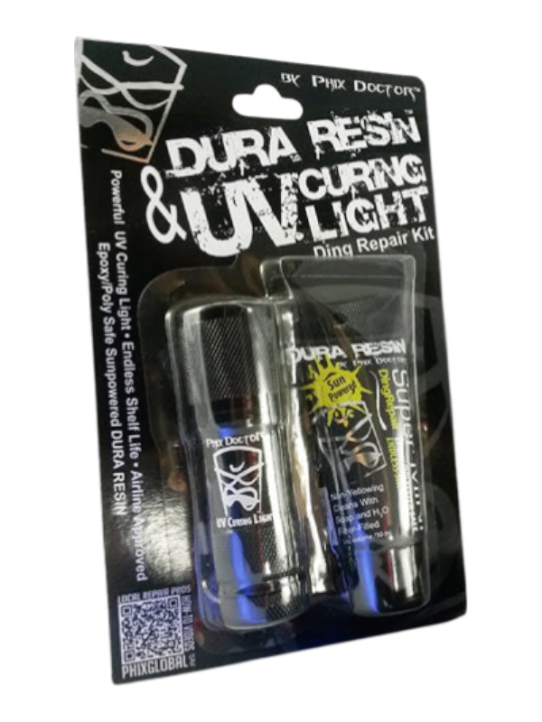 Phix Doctor Sun Powered Dura Resin Repair Kit with UV Curing Light