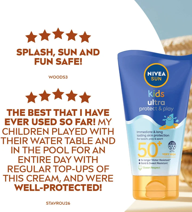 Nivea Kids Protect & Care SPF 50+ Suncream 150ml