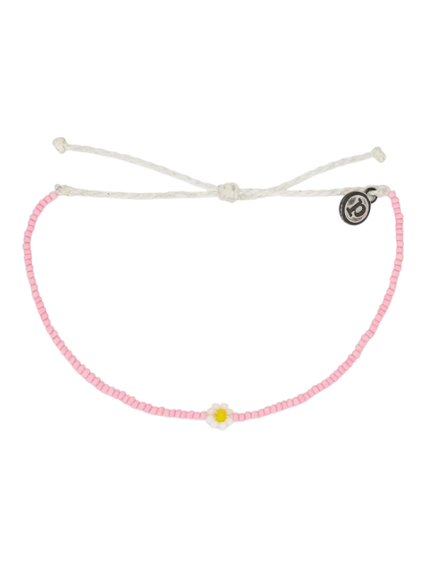 Pura Vida Spring Daisy Seed Bead Bracelet
