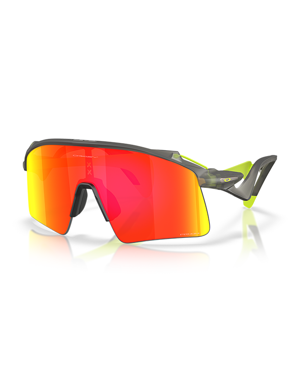 Oakley Stunt Wing - Matte Grey Smoke Frame with Prizm Ruby Lens