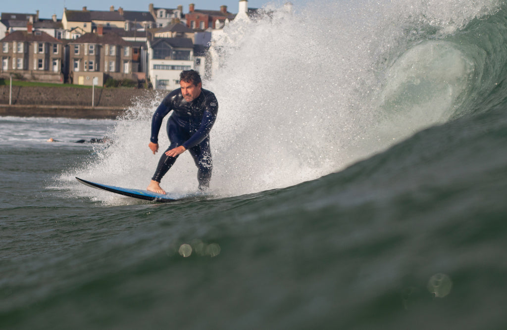 Andy Hill - Surfing Portrush - East Strand - Troggs Surf Shop
