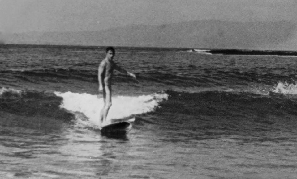 Ian Hill - Surfing Castlerock - Easter 1964