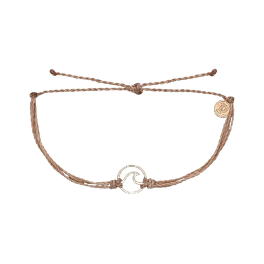 Pura Vida Rose Gold Wave Bracelet