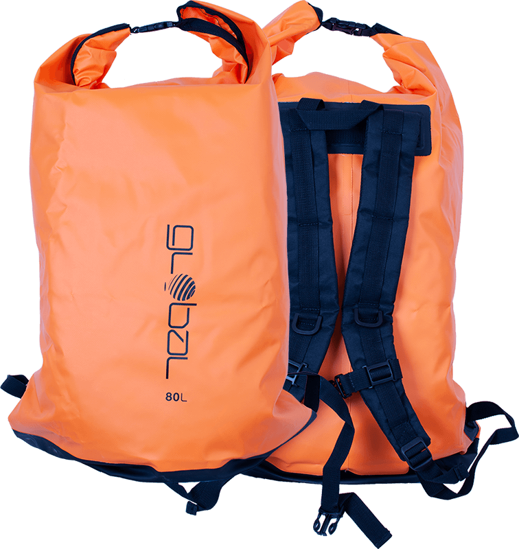 Global 80L Dry Bag - Orange
