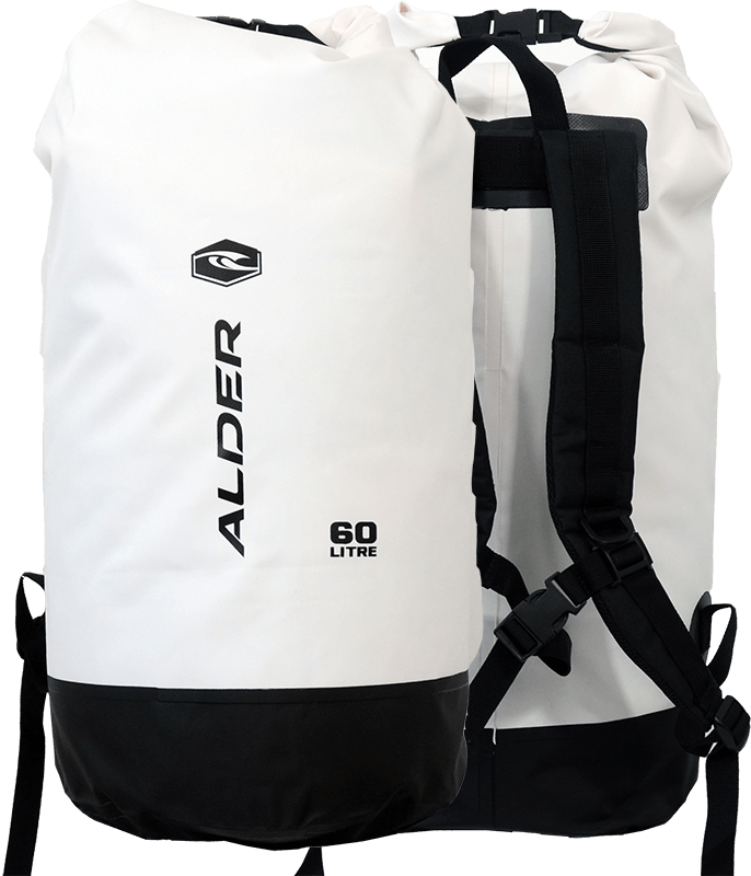Alder 60L Dry Bag - White