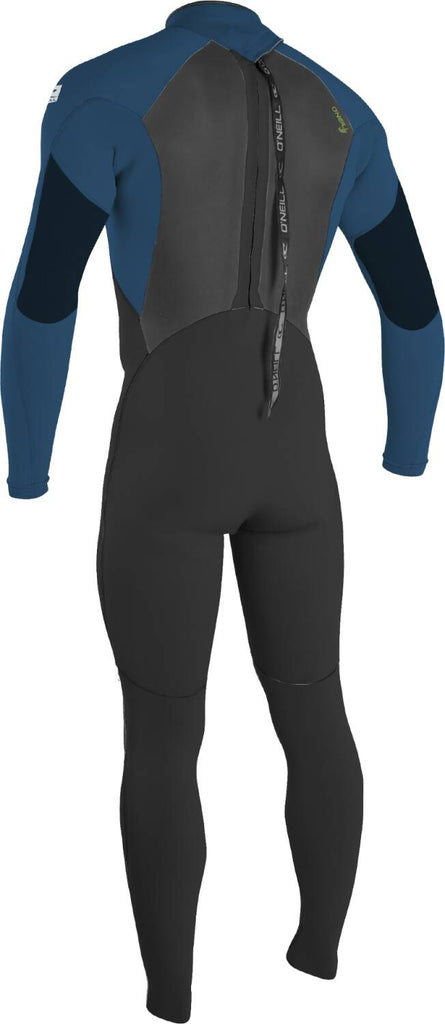O'Neill Youth Epic 5/4 Back Zip Wetsuit - Black/Ultra Blue