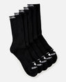 Rip Curl Brand Crew Sock - 5 Pack