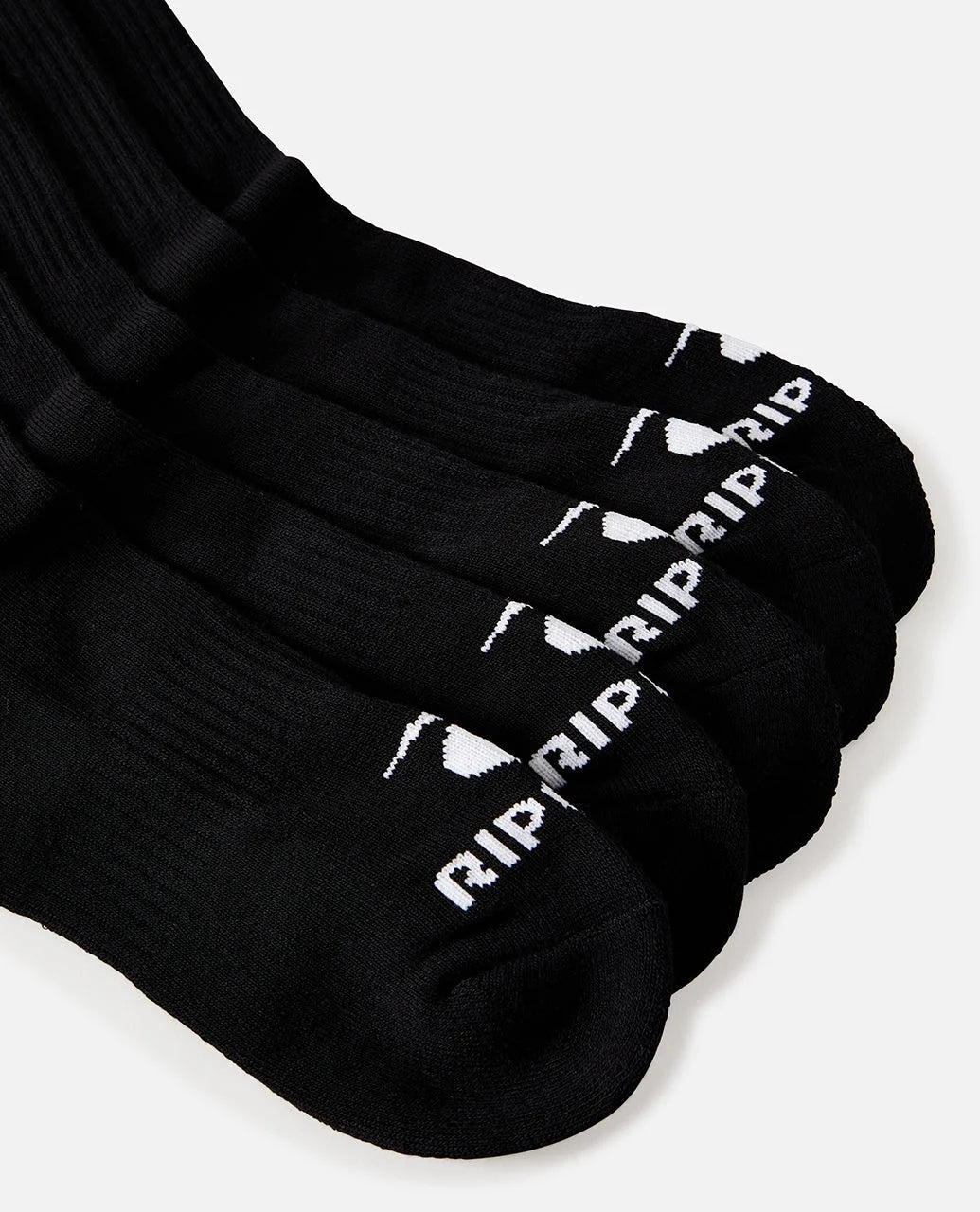 Rip Curl Brand Crew Sock - 5 Pack