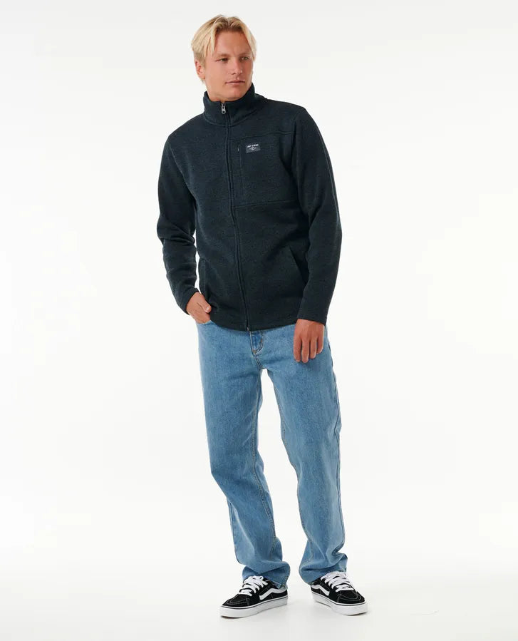 Rip Curl Crescent Zip Knit - Navy