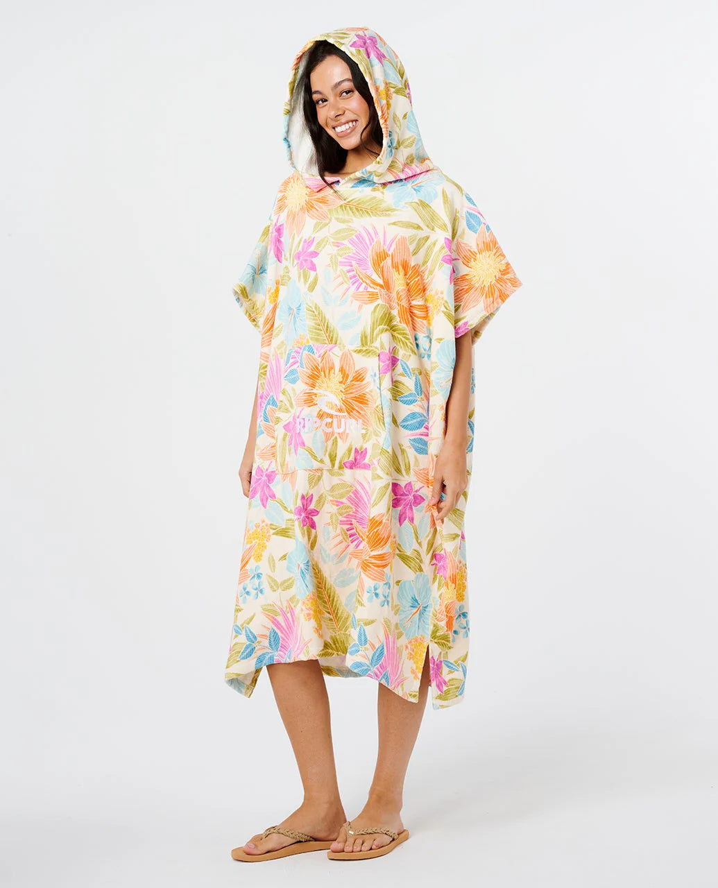 Rip Curl Mixed Hooded Towelling Robe
