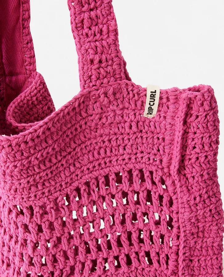 Rip Curl Holiday Crochet 8L Tote Bag