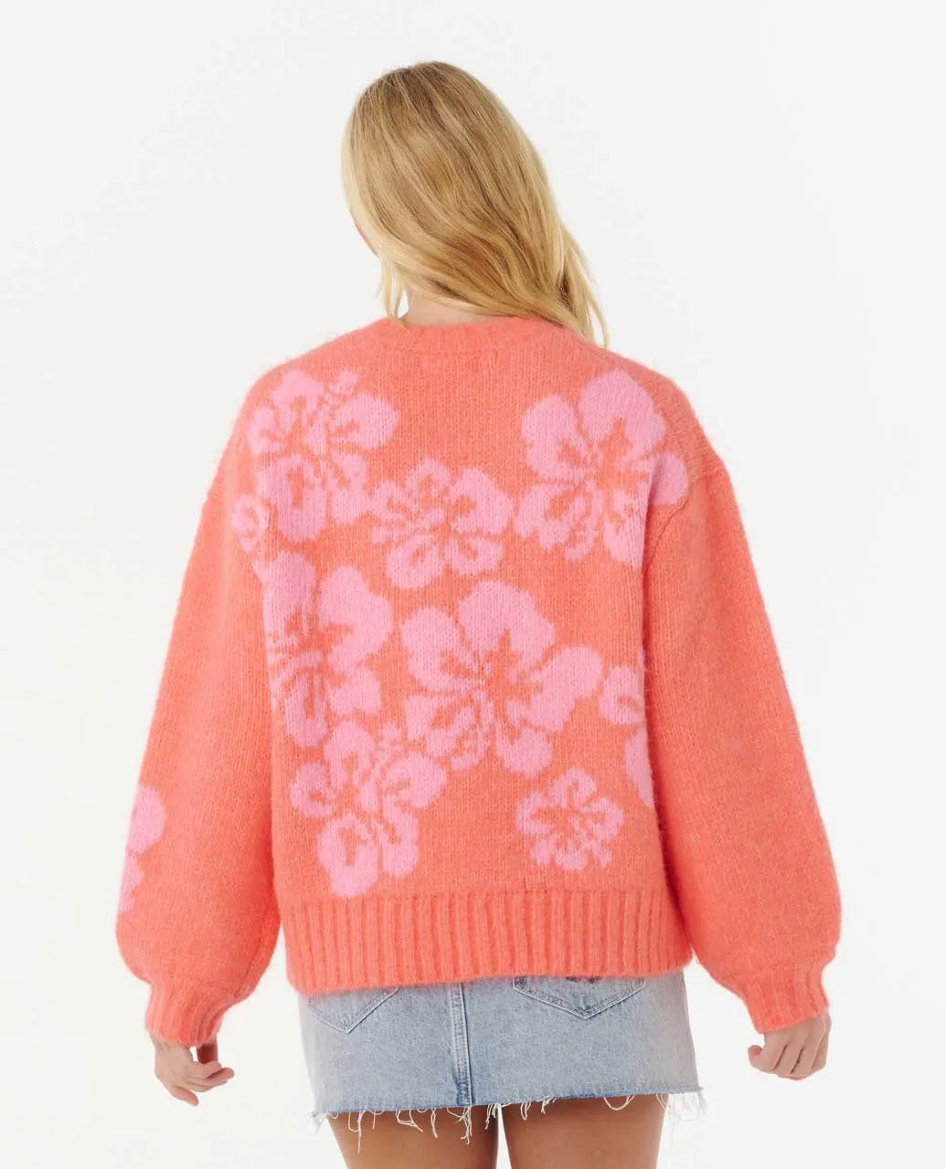 Rip Curl Hibiscus Heat Jacquard Jumper