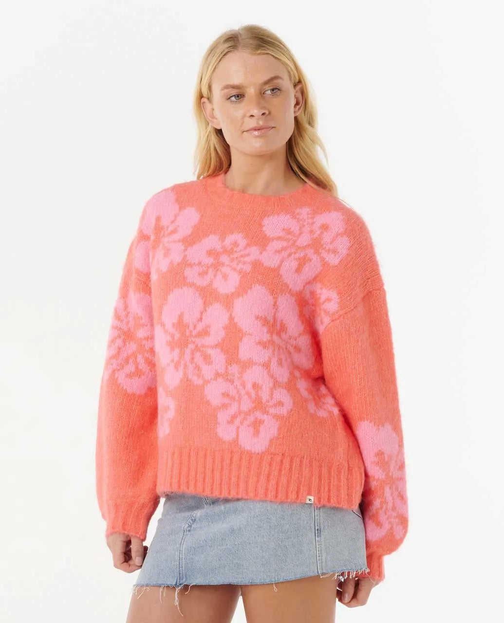 Rip Curl Hibiscus Heat Jacquard Jumper