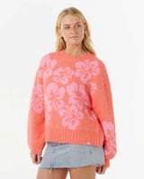 Rip Curl Hibiscus Heat Jacquard Jumper