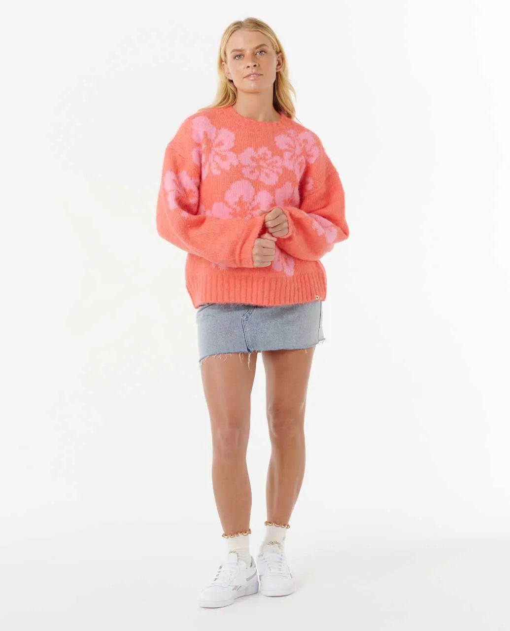 Rip Curl Hibiscus Heat Jacquard Jumper