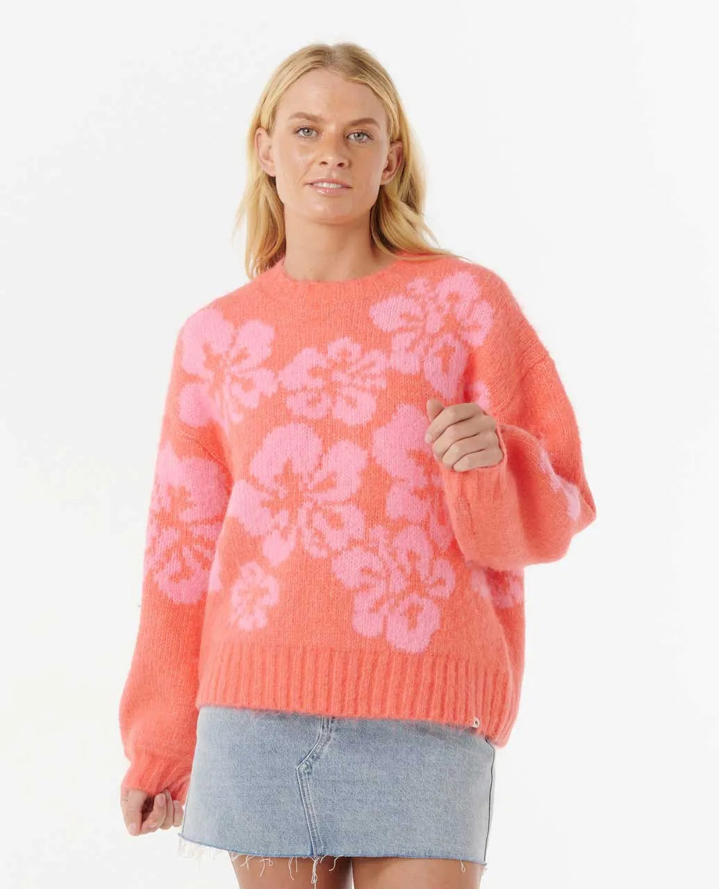 Rip Curl Hibiscus Heat Jacquard Jumper