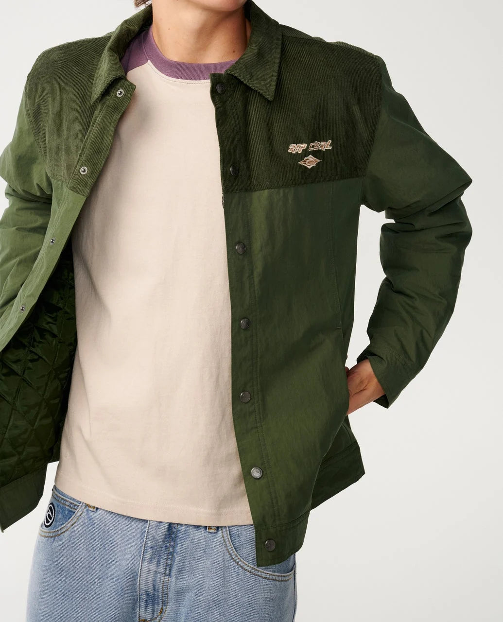 Rip Curl Classic Surf Cord Puffer Jacket
