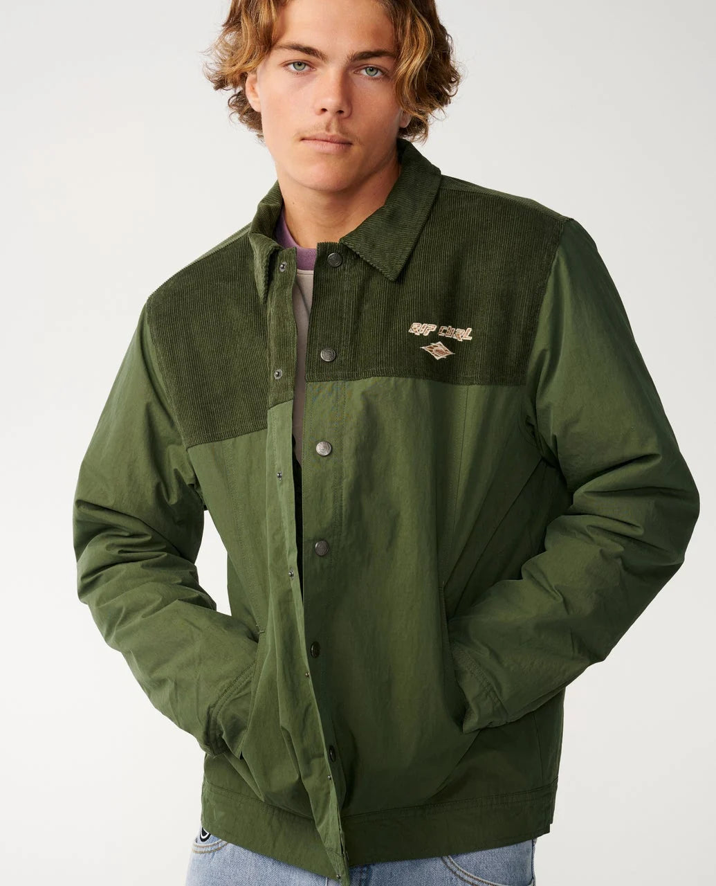 Rip Curl Classic Surf Cord Puffer Jacket