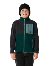 Rip Curl Kids Raw Energy Block Zip Fleece