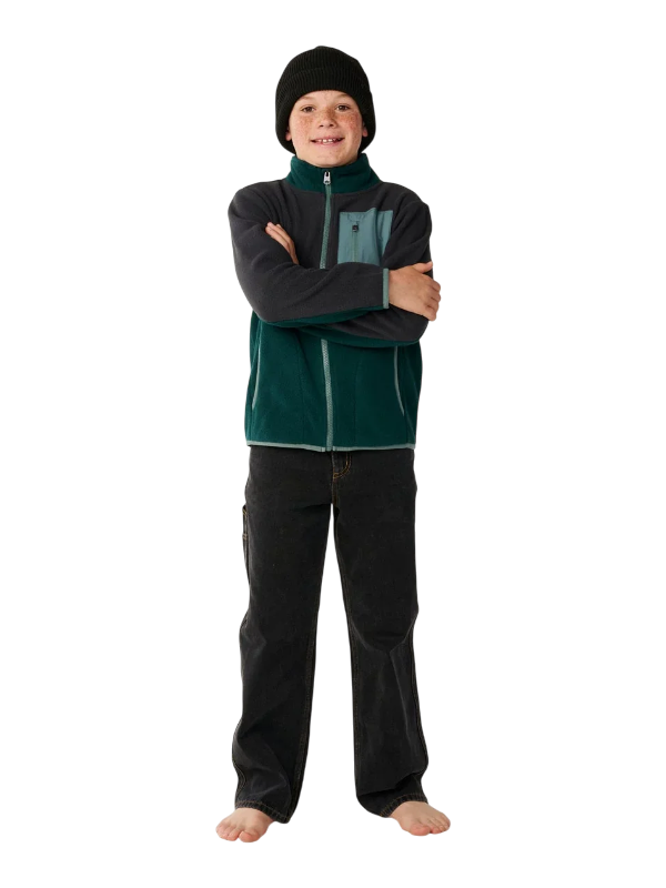 Rip Curl Kids Raw Energy Block Zip Fleece