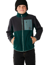 Rip Curl Kids Raw Energy Block Zip Fleece