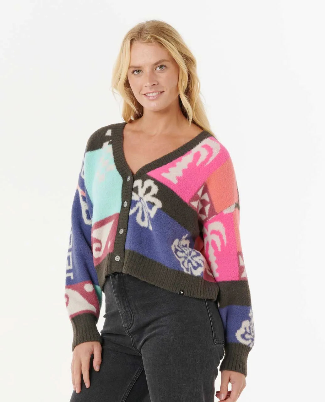 Rip Curl Keepsakes Jacquard Cardigan