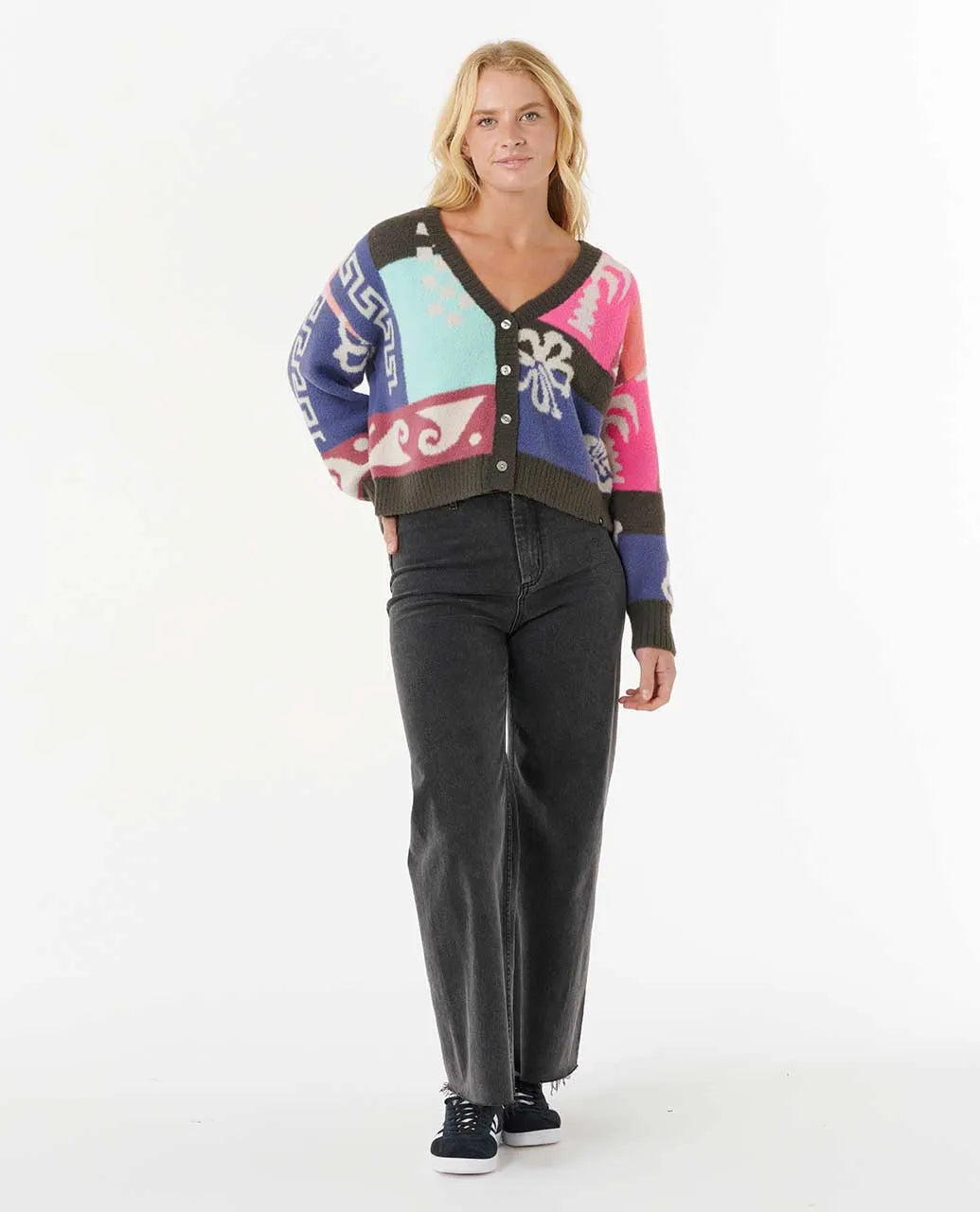 Rip Curl Keepsakes Jacquard Cardigan